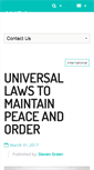 Mobile Screenshot of ambassadorsforworldpeace.org